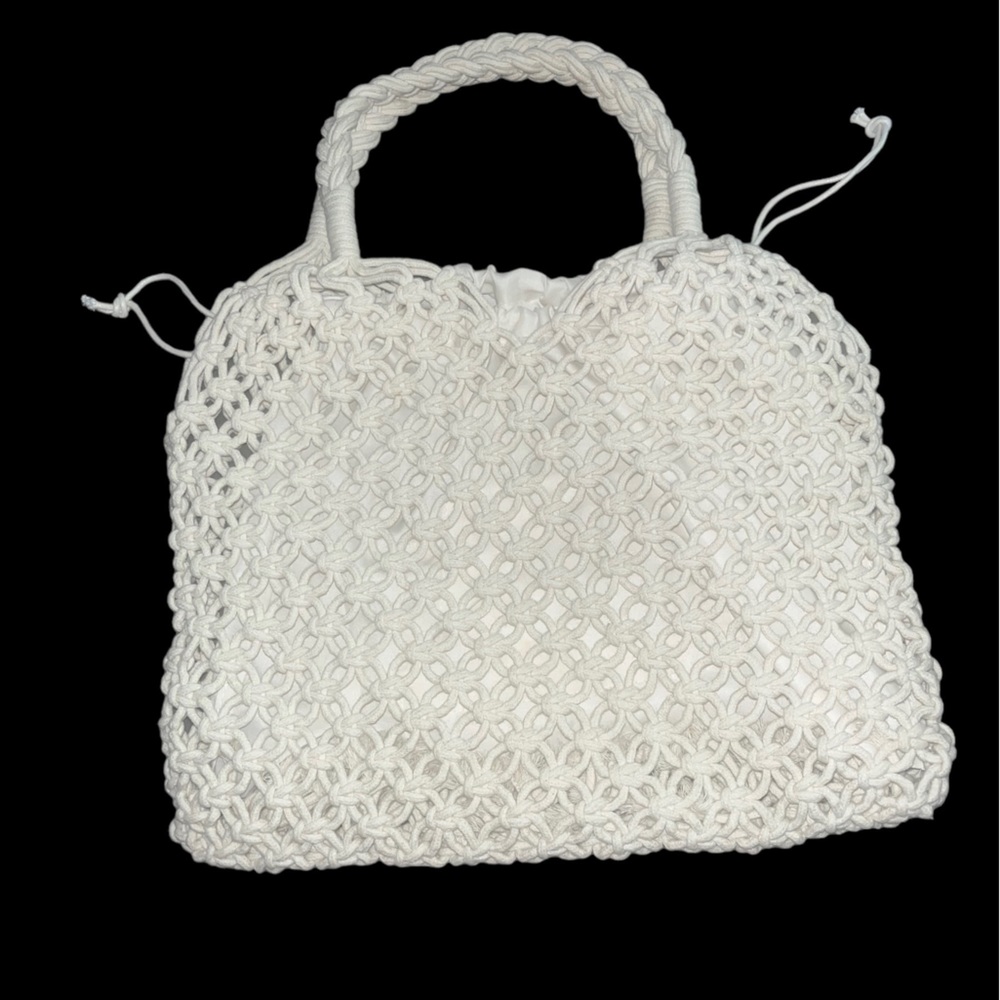 Cream Beach Shoulder Bag